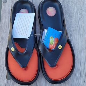 Men's Hawaiian Jellys Slide Flip Flop Thong Flat Sandals Sz 12
